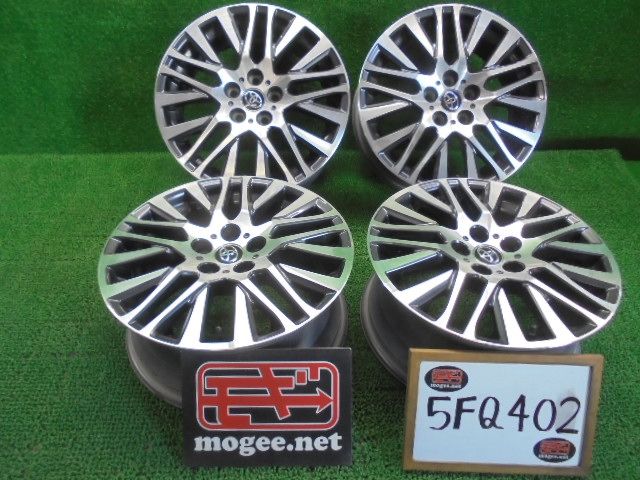 5FQ402 FE トヨタ純正 18インチアルミホイール4本セット 18×7.5J 114.3×5H 45 30系 アルファード ヴェルファイア