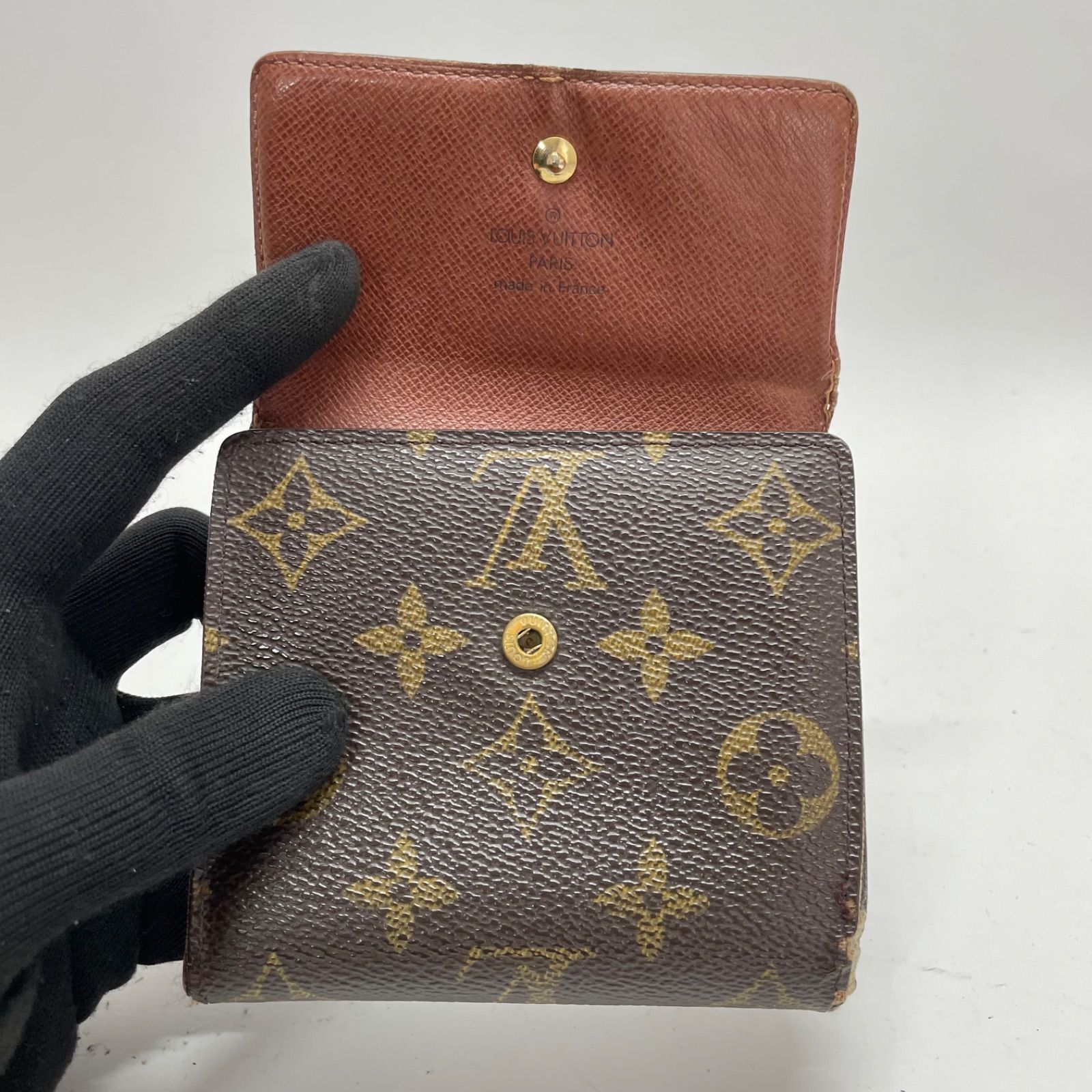 LOUIS VUITTON ルイヴィトン エリーズ 三つ折り財布 モノグラム