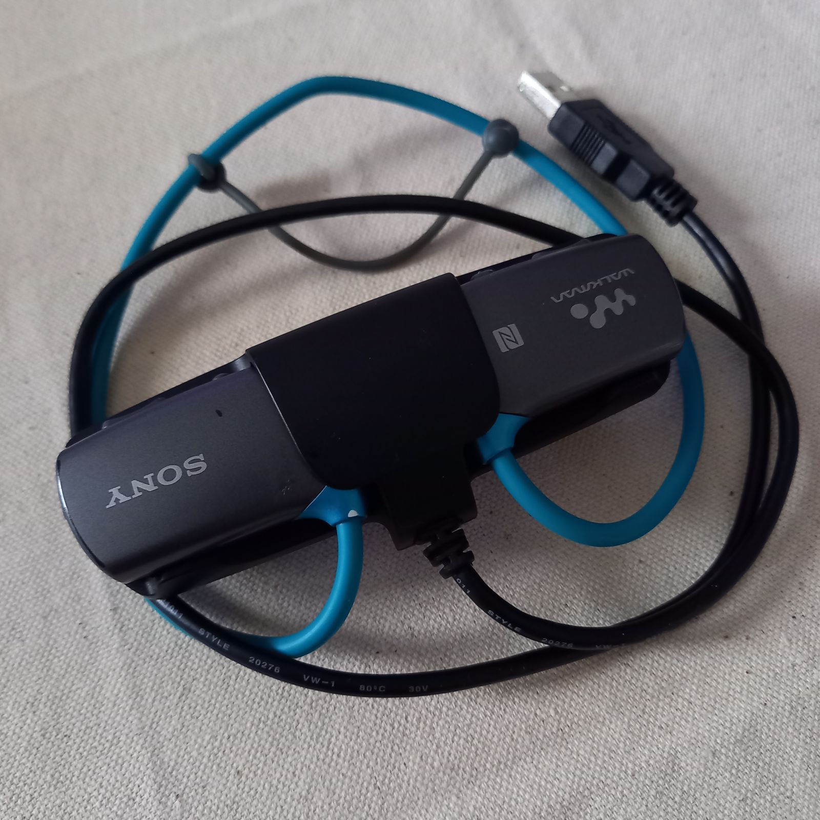 SONY ウォークマン Wシリーズ NW-WS615(L) Sony Headphones Type Walkman W Series Nw-ws615 16gb Blue