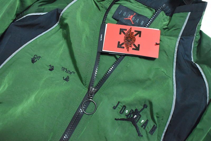 新品 NIKE JORDAN × Off White トラックジャケット 【L】【XL