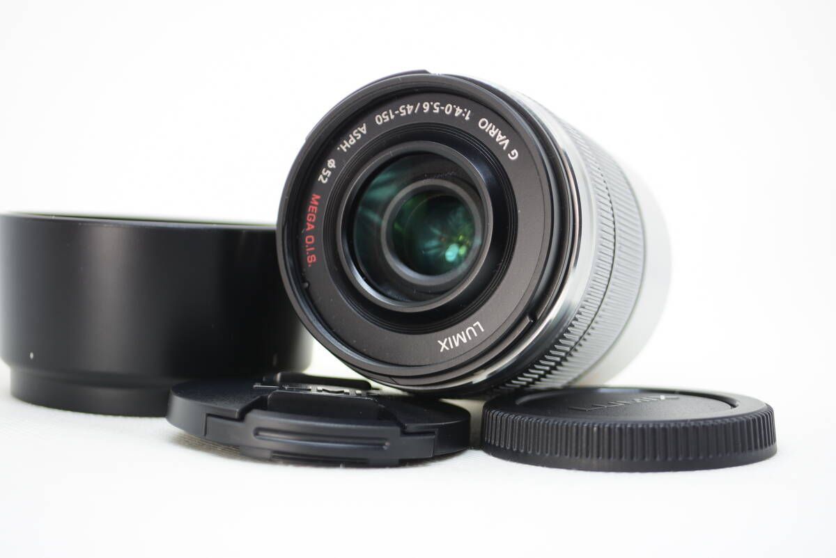 並品 LUMIX ルミックス G VARIO 45-150mm F4.0-5.6 MEGA O.I.S