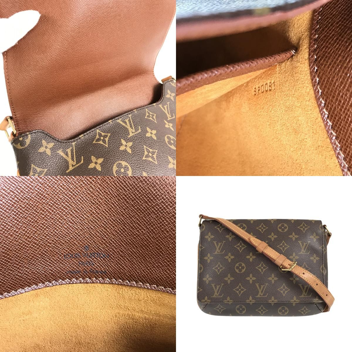 ルイ・ヴィトン LOUIS VUITTON モノグラム ミュゼットタンゴ ショート