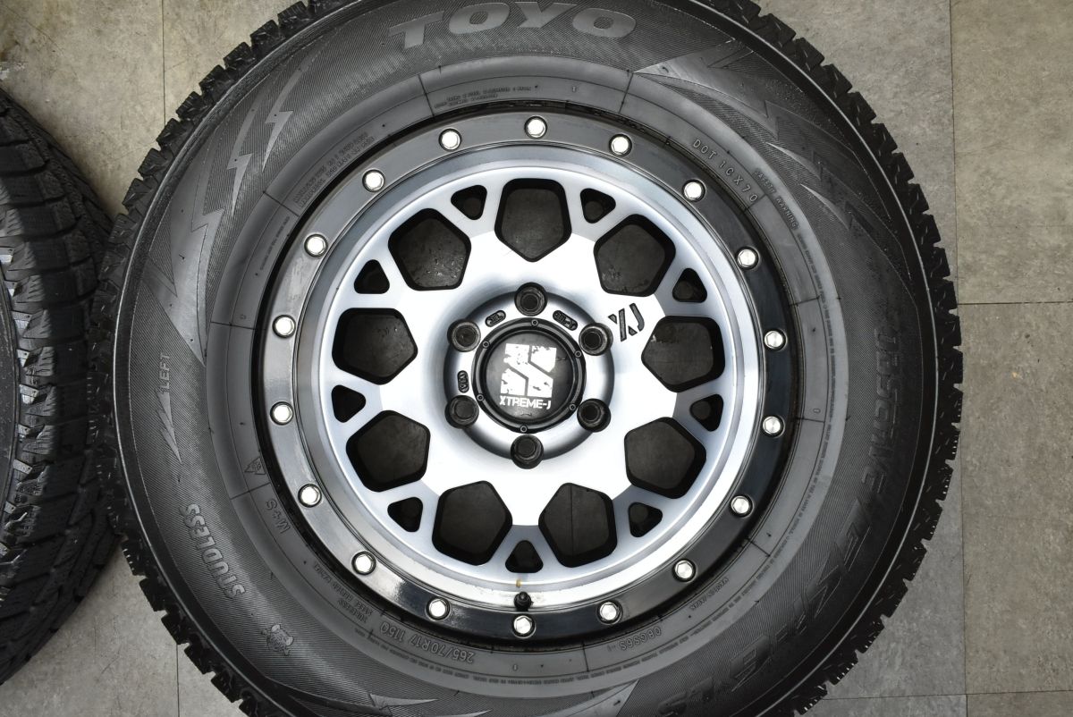 バリ溝！PCD139.7 6H FJクルーザー ハイラックス 265/70R17 バリ溝！PCD139.7 6H FJクルーザー ハイラックス 265/70R17 トヨタ
