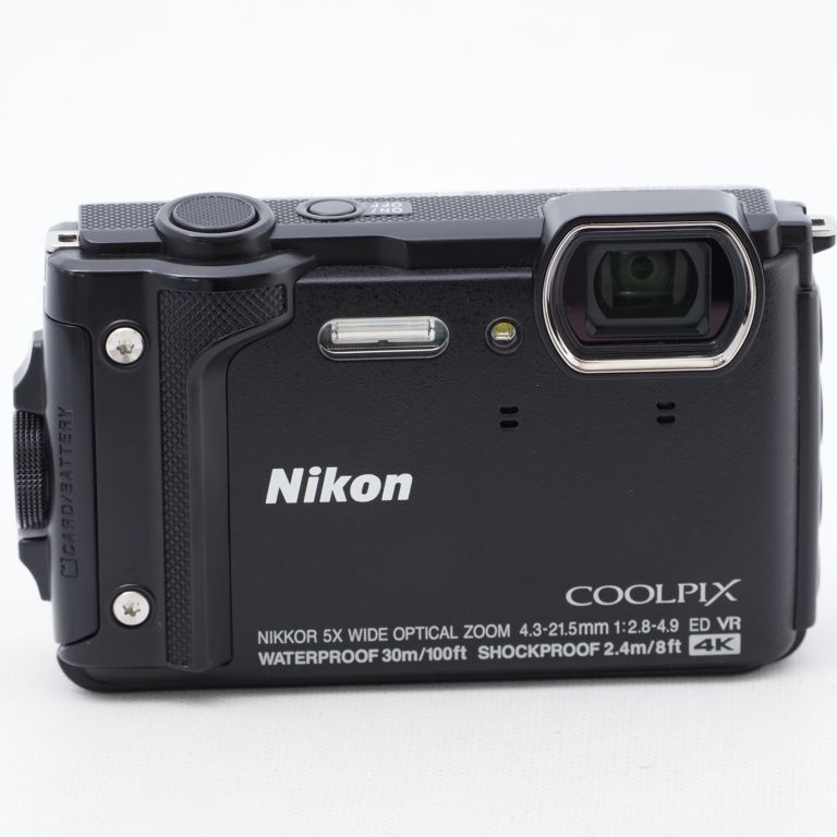 Nikon ニコン デジタルカメラ COOLPIX W300 BK クールピクス ブラック 防水 耐寒 防塵 カメラ本舗｜Camera honpo  メルカリ