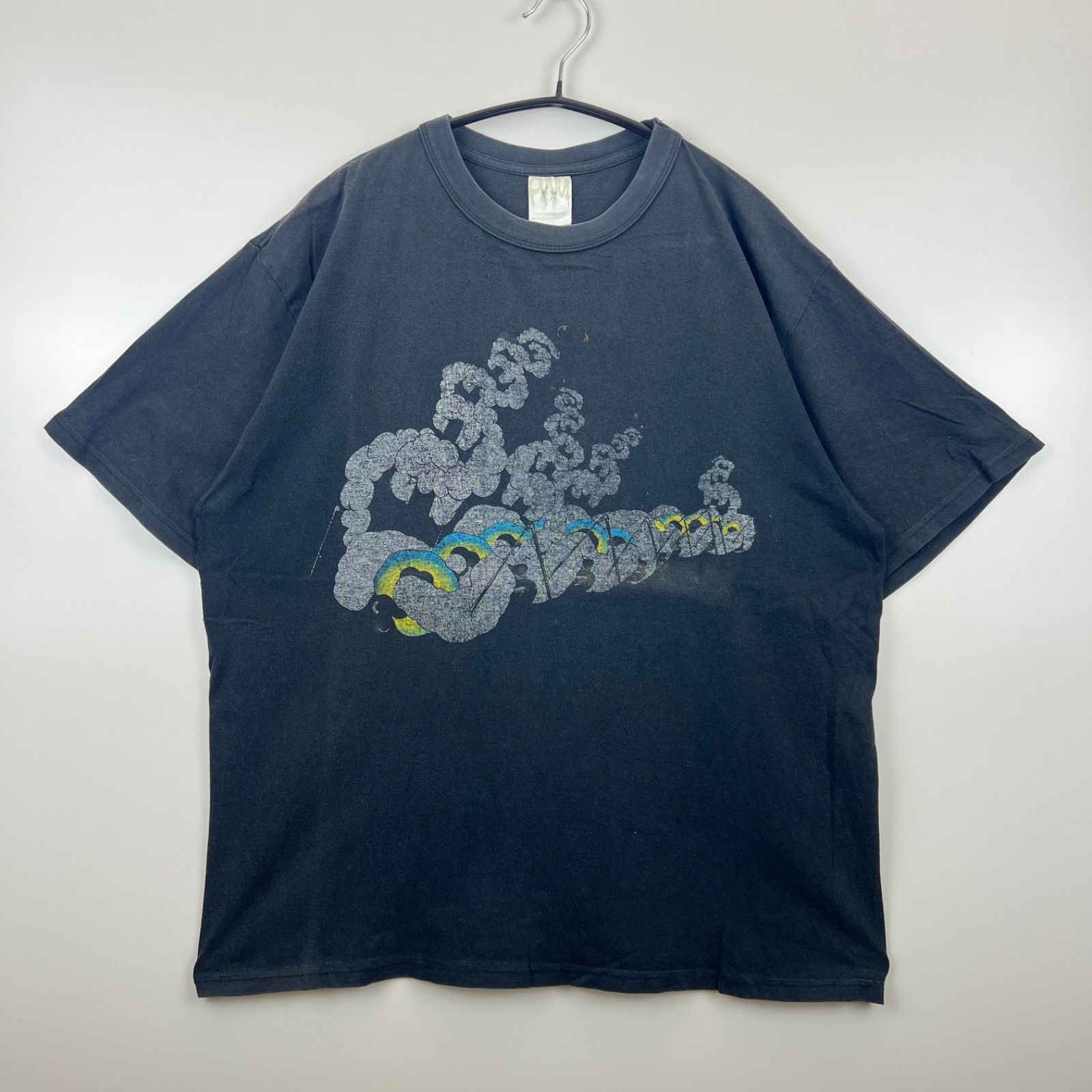 balance wear design 00s archive print Tee shirts L FADE バランス 
