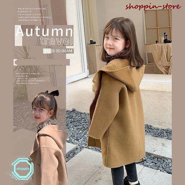 ロングコート キッズ 子供服 女の子 冬服 トレンチコート 韓国子供服 チュニック おしゃれ 子供コート アウター ジャケット ベビー服 赤ちゃん 可愛い 暖かい  nee3c974569
