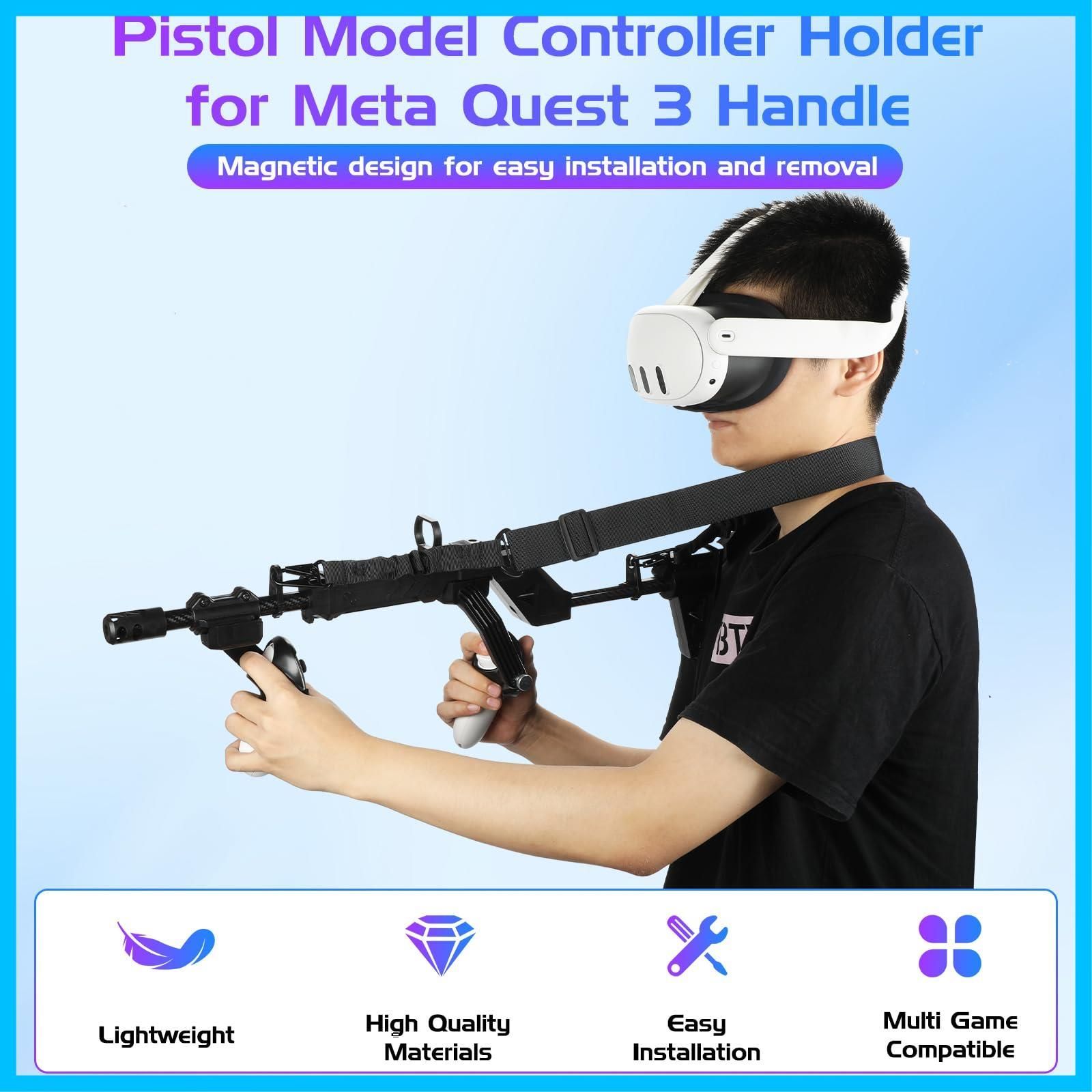 特価商品】GunStock ライフル マグネティック 3 3 3 (黒) Quest