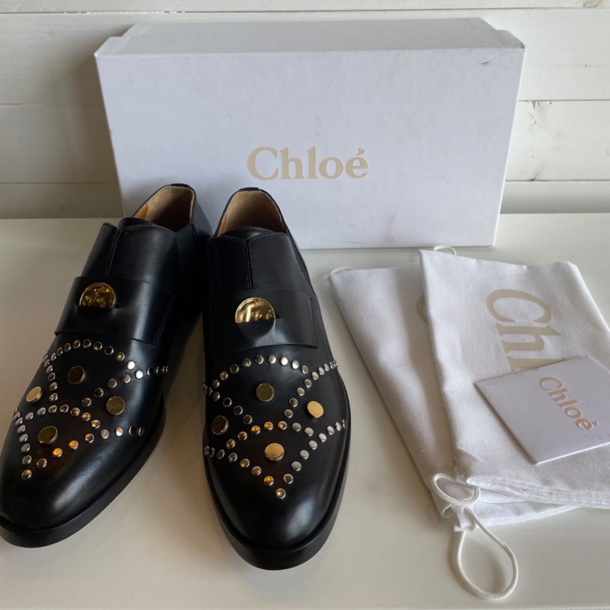 大人気定番商品 chloe GLORY 新品未使用 ローファー