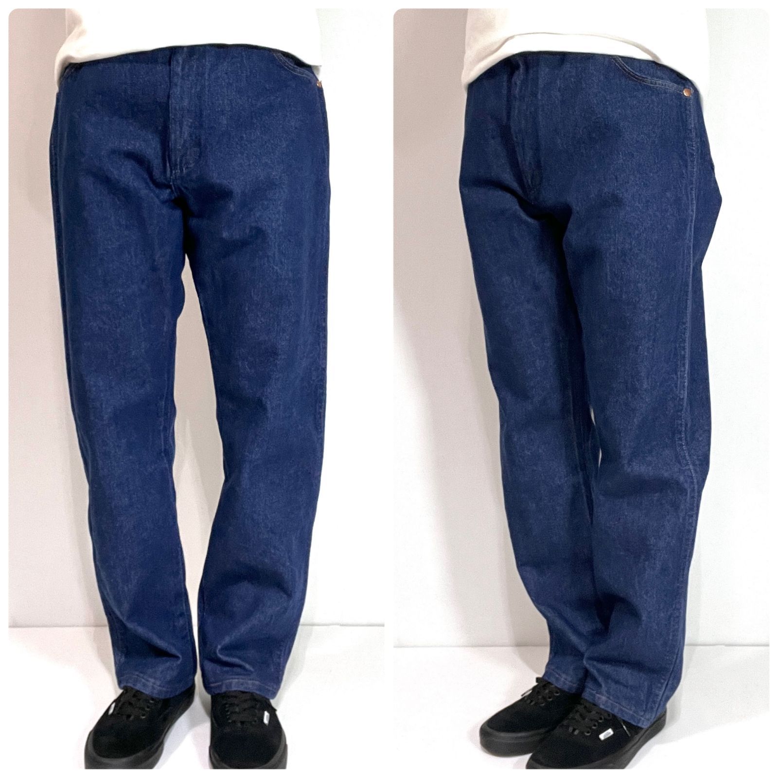 美品 USA製 濃紺 90s Wrangler 936DEN INDIGO デッドストック Wrangler