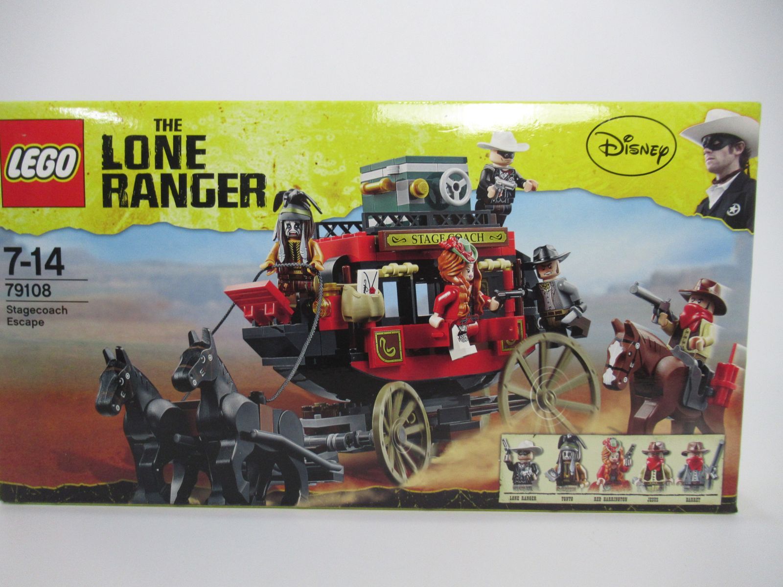 新品未開封品 レゴ LEGO 79108 ローンレンジャー 馬車での逃走 Stagecoach Escape