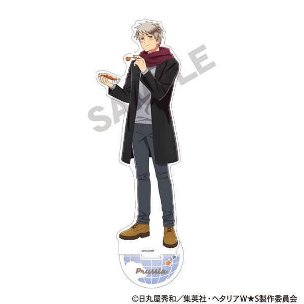 【ヘタリア】アクリルフィギュア★プロイセン★新品未開封 ヘタリア World☆Stars アクリルスタンド プロイセン 食べ歩きグルメ