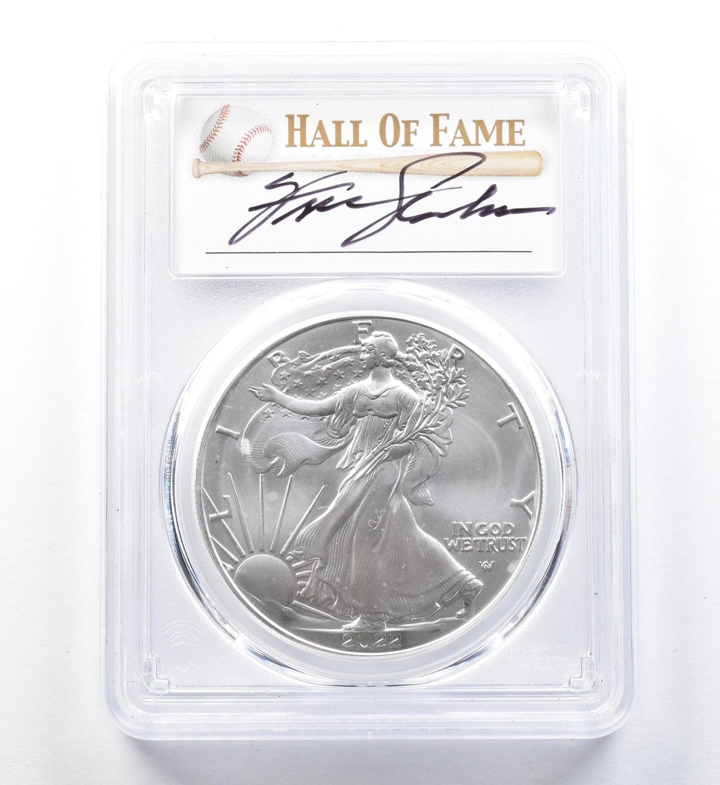 2025 アメリカン シルバー イーグル ファーゴン ジェンキンス FDOI MS70 PCGS