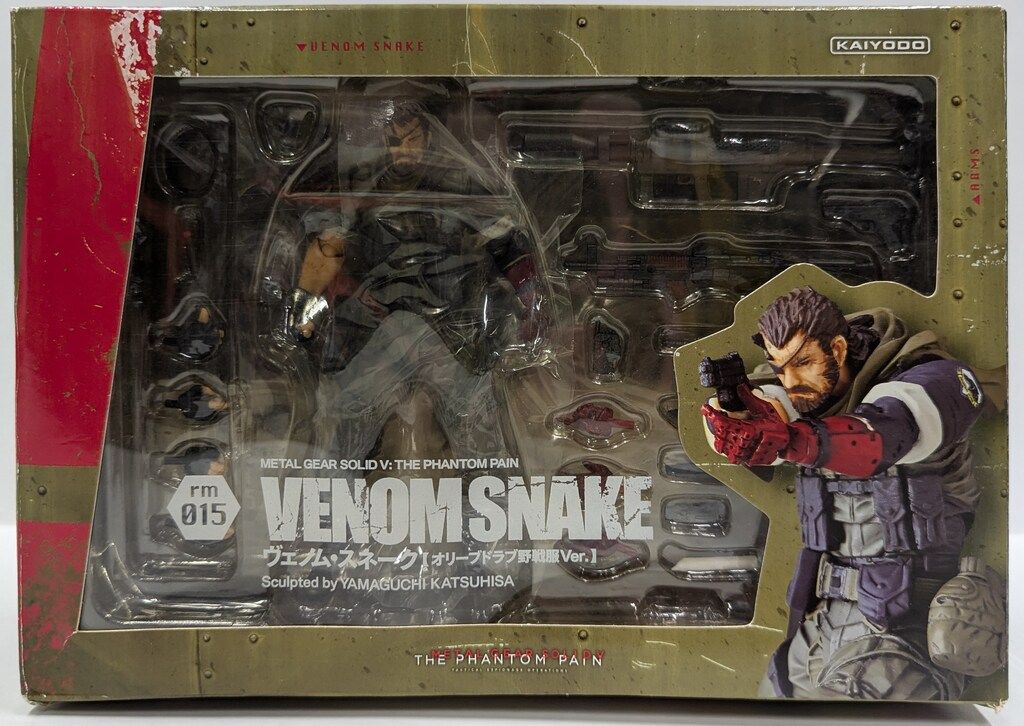 マイクロヤマグチ／リボルミニ ヴェノム・スネーク オリーブドラブ野戦