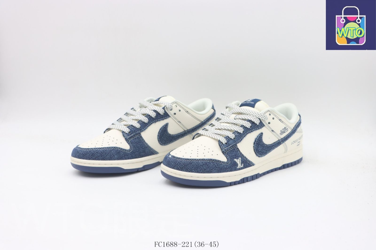今日WTO】Nike ナイキ スケートシューズ ホワイトブルー FC1688