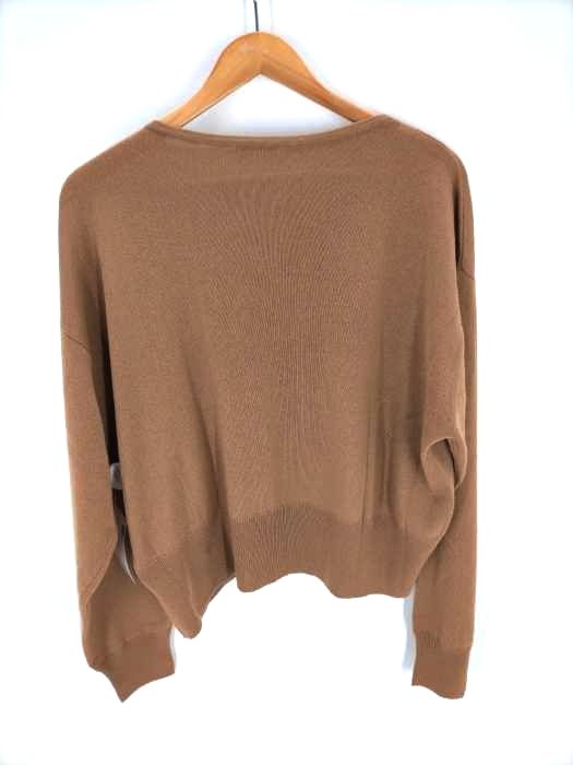 AURALEE CASHMERE SILK KNIT BOAT NECK P/O トップス SUPER FINE