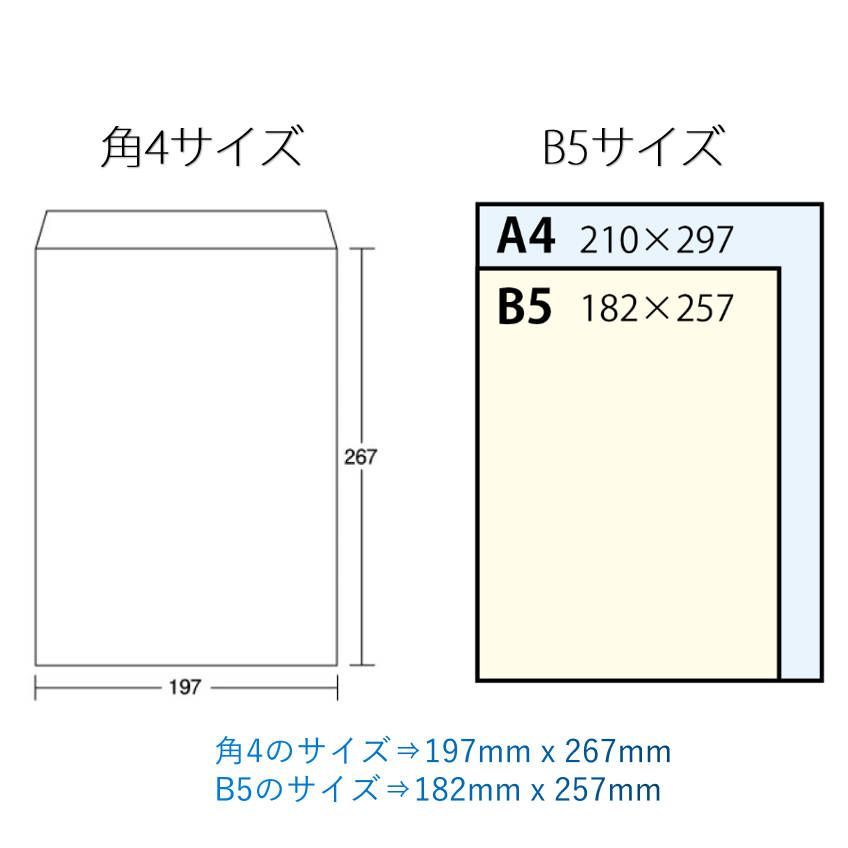 封筒 B5サイズ 角4 50枚入 紙封筒 茶色 業務用 商品発送 チラシ 郵送