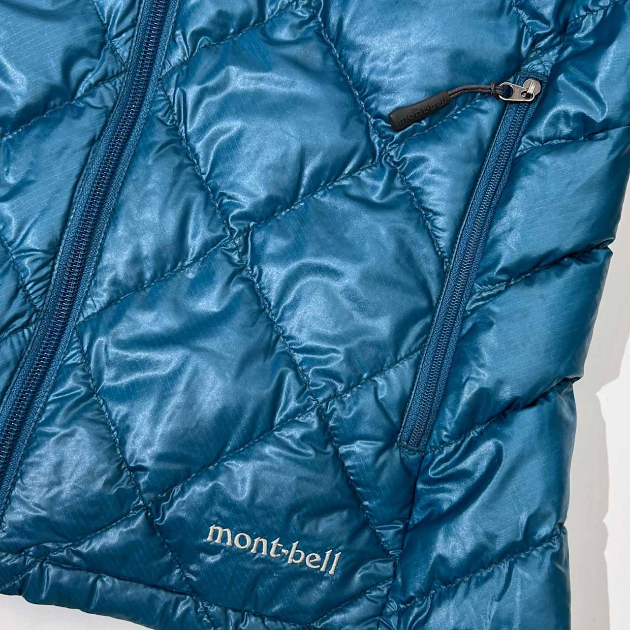 mont-bell Mサイズ ダウンジャケット ブルー モンベル mont-bell モンベル ダウンジャケット （ブルー