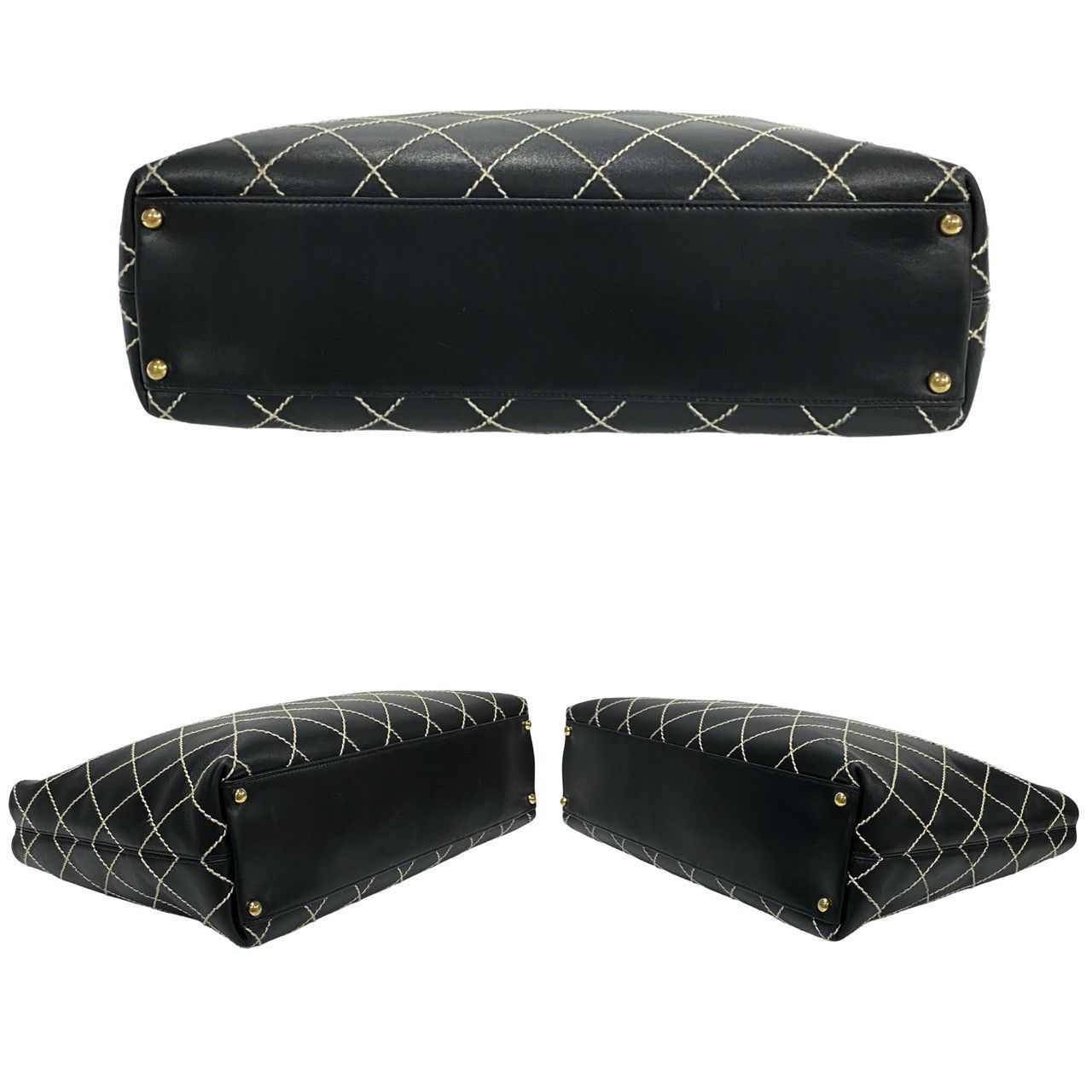 極 美品 シール有 7番台 CHANEL シャネル マトラッセ ワイルドステッチ