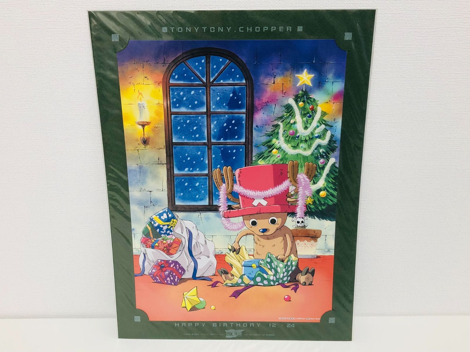ワンピース　アニメイト限定　バースデーポートレート　チョッパー　生産終了品　新品 未開封 ONE PIECE ワンピース チョッパー バースデーポート