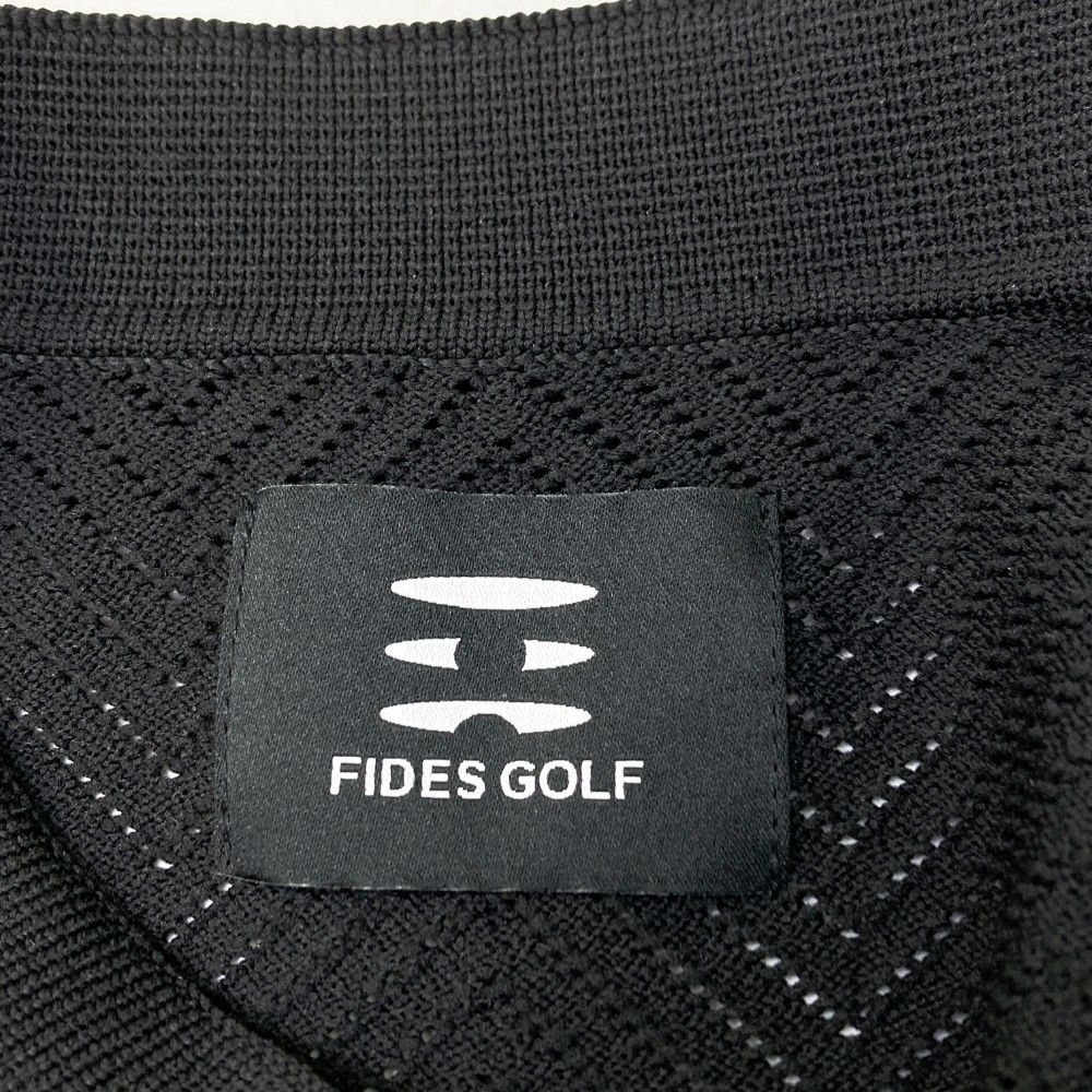 サイズ：XL FIDES GOLF フィデスゴルフ ニット 半袖ポロシャツ