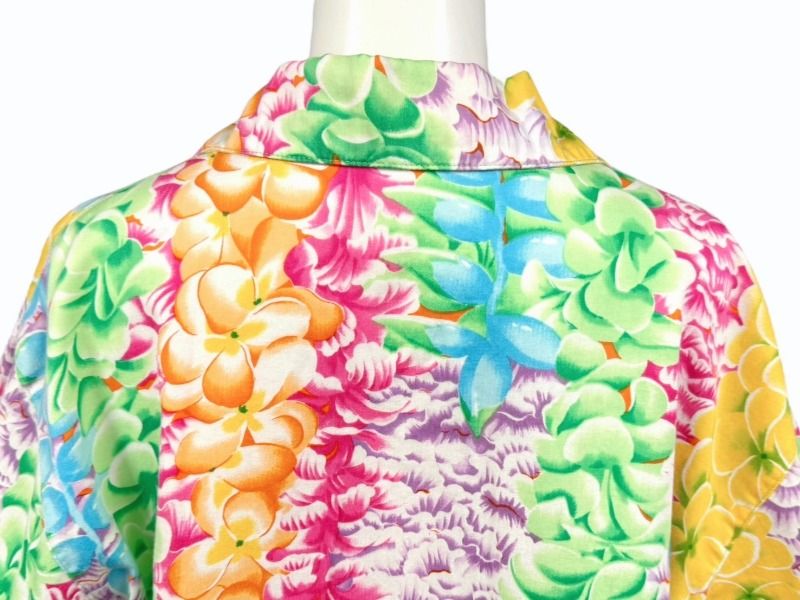 極美品 ISSEY MIYAKE イッセイミヤケ アロハシャツ オープンカラー  
