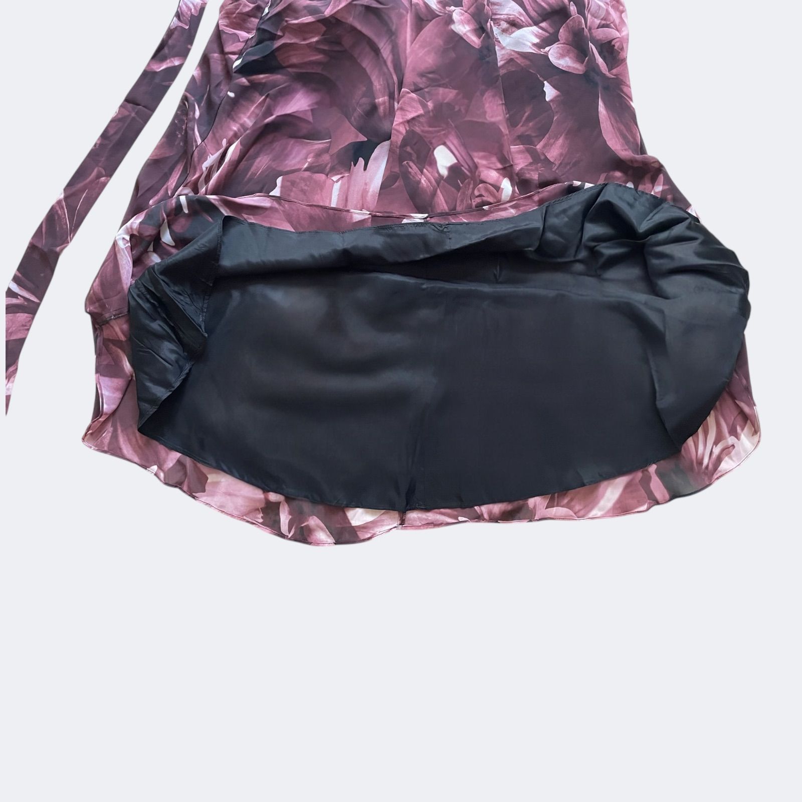 異素材ドッキングワンピース