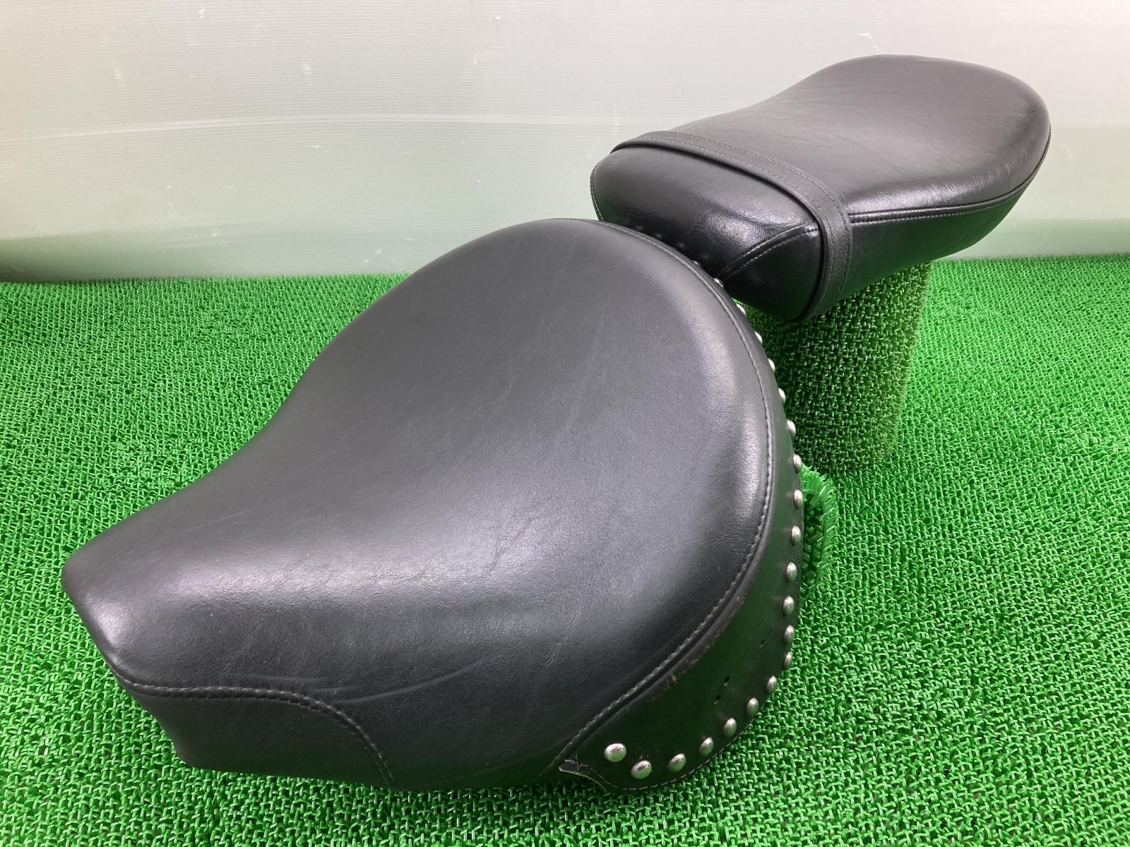 ドラッグスター1100クラシック シート 前後 5KS VP13J-001*** ヤマハ 純正  2001年式外し VP13J セット コンディション良好 破れ無し