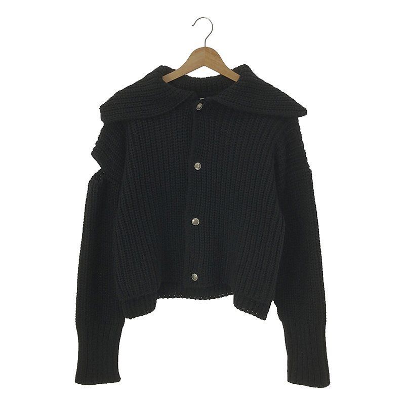 sulvam / サルバム | 2022AW | セーラーカラー ニット カーディガン | M | メンズ