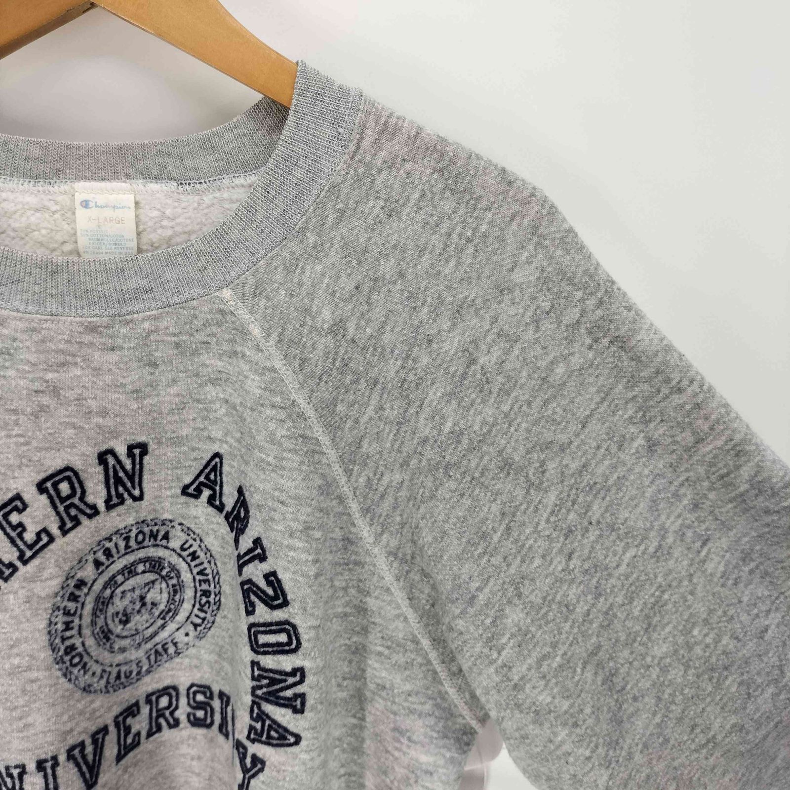 champion トリコタグ　80s スウェット　カレッジ　フロッキー　usa製 champion トリコタグ 80s スウェット カレッジ フロッキー usa製