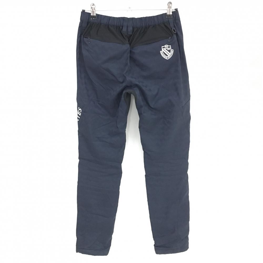 パーリーゲイツ パンツ ネイビー×ダークネイビー 地模様 ギザギザ