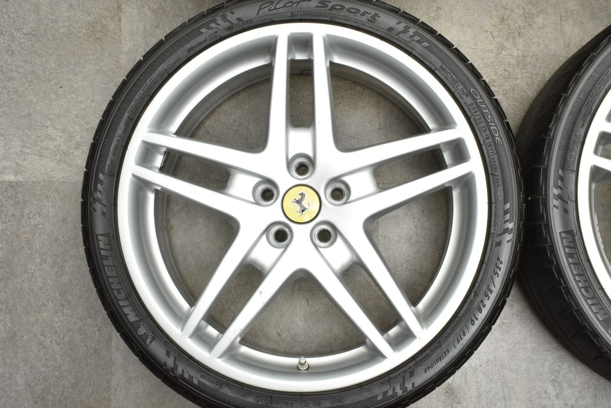 希少 正規品 BBS製】フェラーリ F430 純正 19in 7.5J +31.5 10J +39