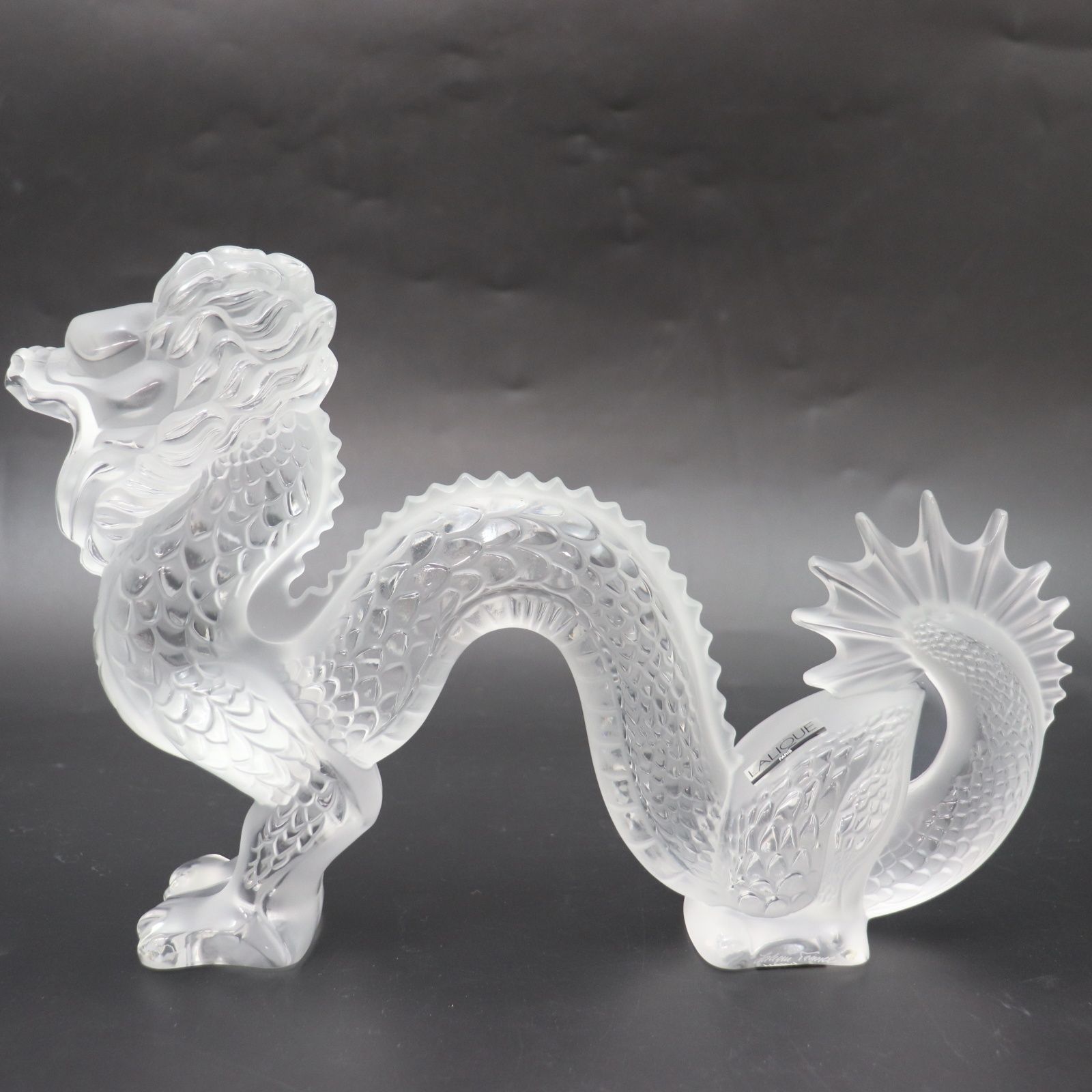 LALIQUE ラリック クリスタル 鳥 オブジェ 置物 難有り｜アンティーク、コレクション