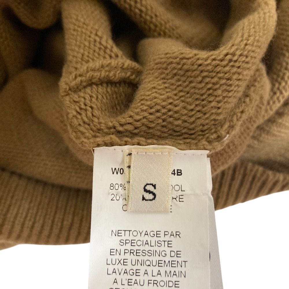 美品 LANVIN ランバン  2010 コレクション カシミヤブレンド ドルマンスリーブ ニット プルオーバー セーター Sサイズ キャメル レディース 古着 中古 USED 美品 LANVIN ランバン River 2010 コレクション カシミヤブレンド