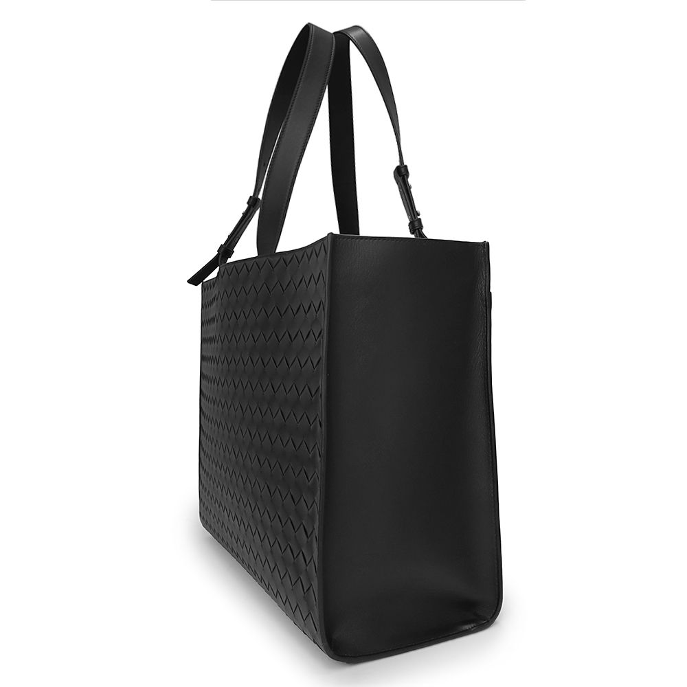 美品　ボッテガヴェネタ　イントレチャート　メタリック ハンド　トート BOTTEGA VENETA ボッテガヴェネタ イントレチャート カバMM