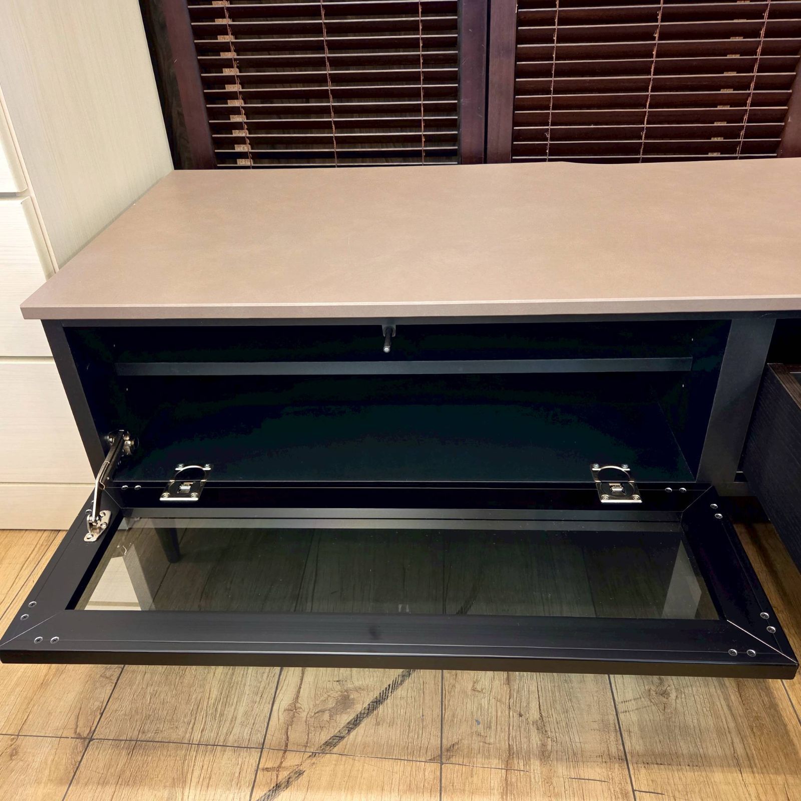 綾野製作所 AYANO Zゼノ ノワール 200㎝ テレビボード ZL-G 200LB
