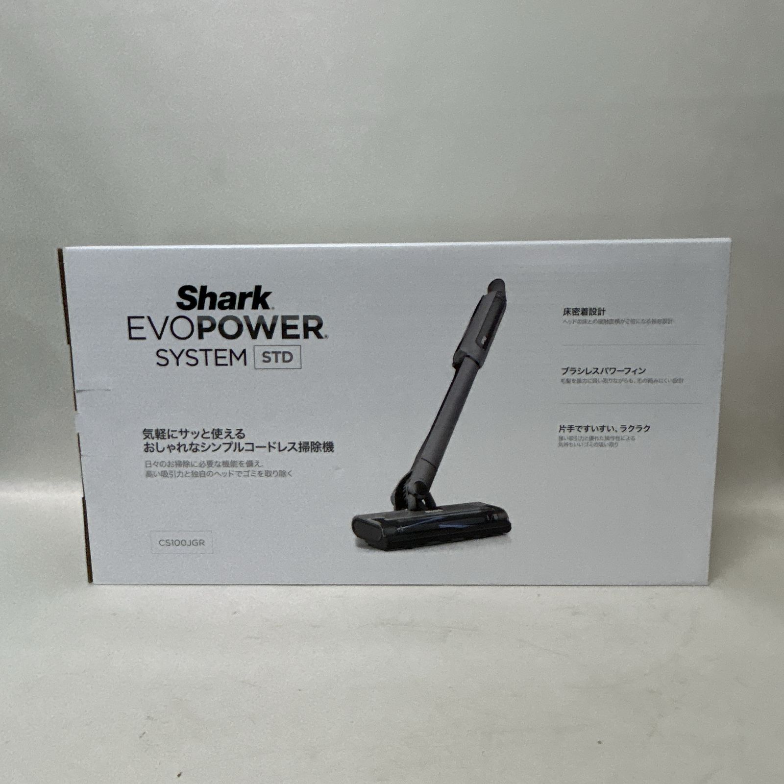 浜館67-576 店舗併売品 shark シャーク EVOPOWER SYSTEM STD CS100JGR 品 WWW_KANDAIZUMI_COM