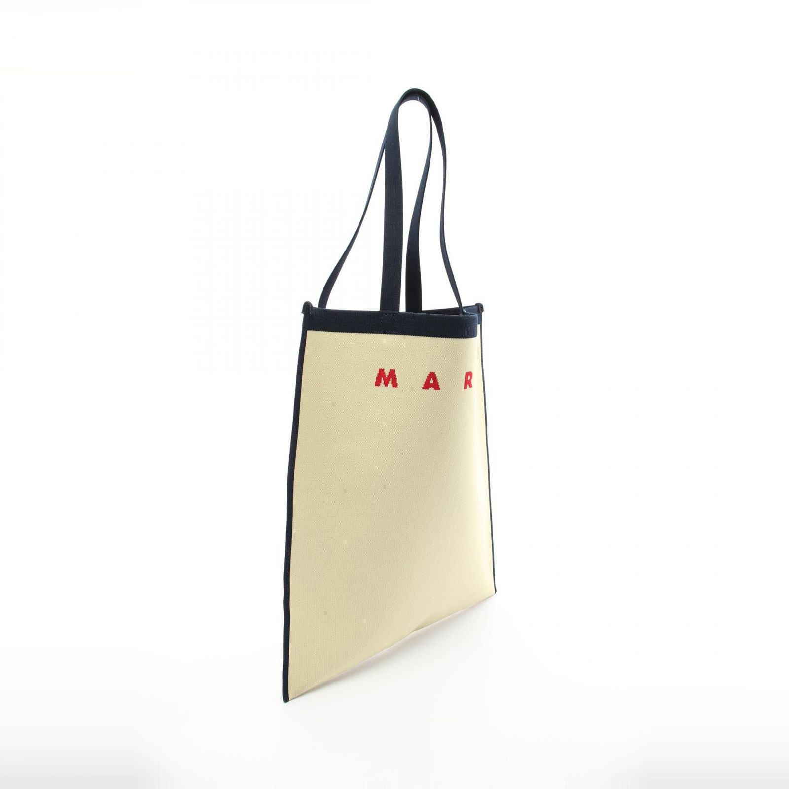 マルニ MARNI トートバッグ ジャガード ロゴ ショッピングバッグ 