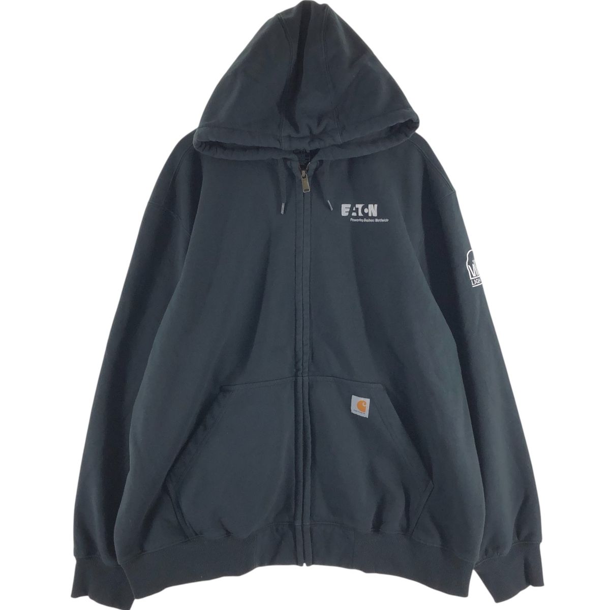 古着 カーハート Carhartt Loose Fit スウェットフルジップパーカー メンズXXL相当/eaa520080