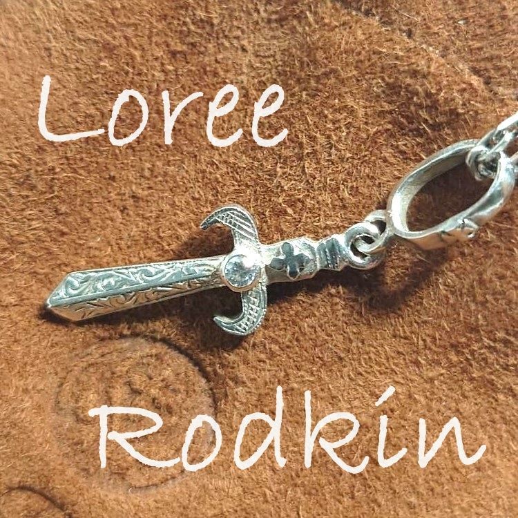 ローリーロドキン ソード シルバーネックレス Loree Rodkin 剣 ダガー 