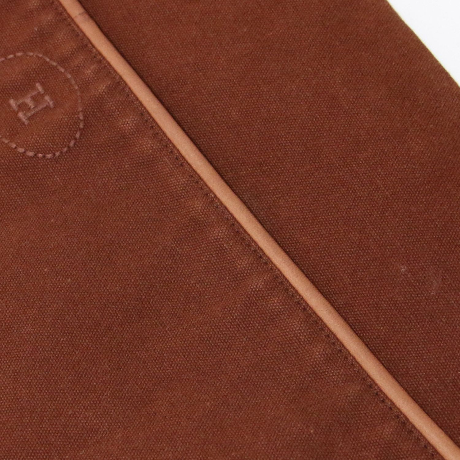 HERMES エルメス ボリード ワイシャツ ケース ブラウン ポーチ  