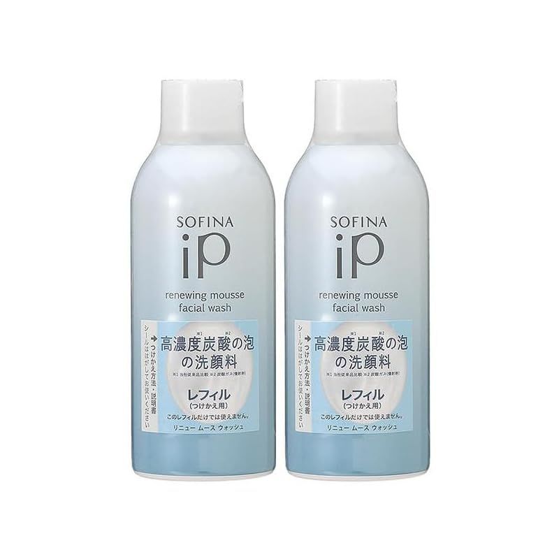 【セット】 花王 ソフィーナ iP リニュー ムース ウォッシュ レフィル 200g 2個セット 洗顔ムース