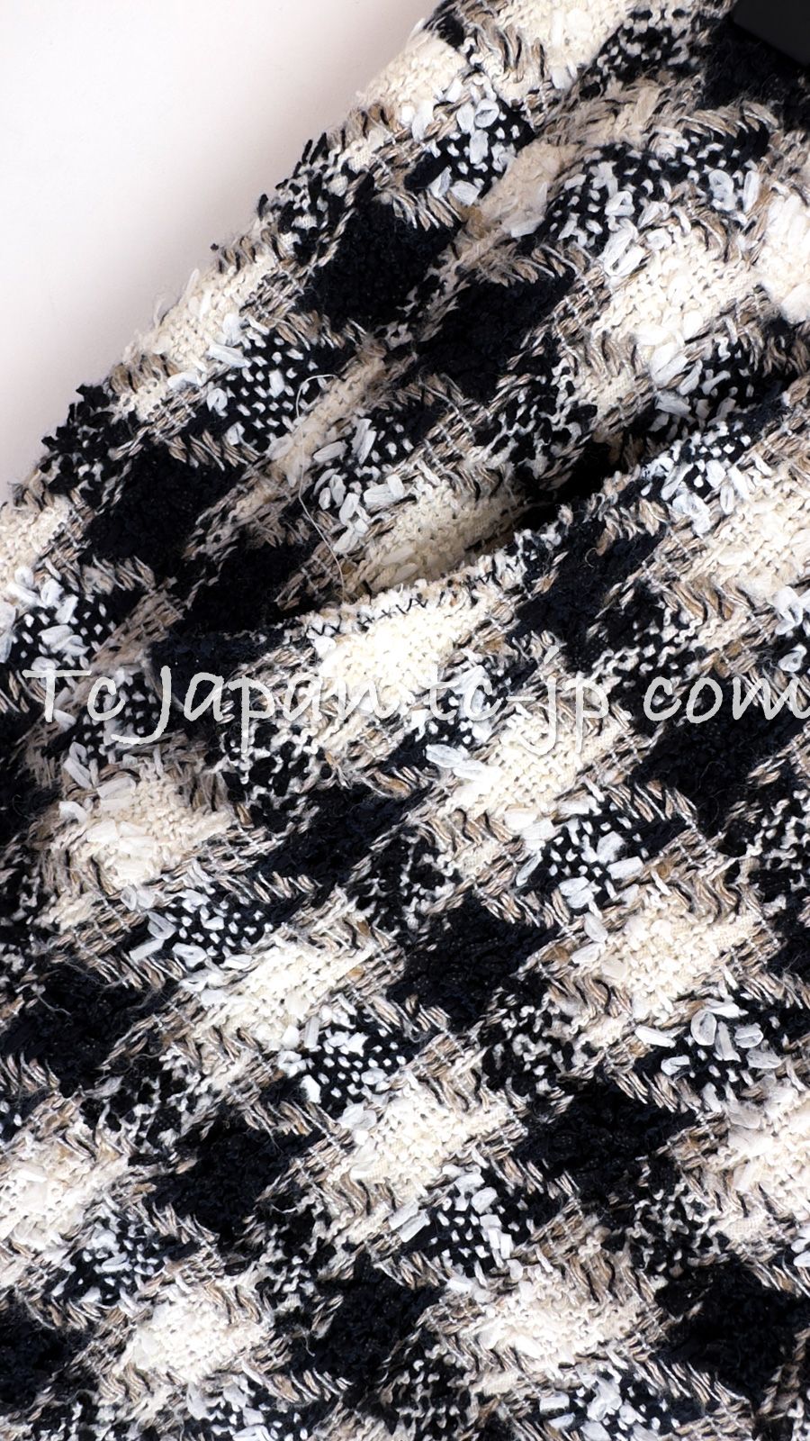 シャネル スカート CHANEL ホワイト ブラック 貴重レア 入手困難  