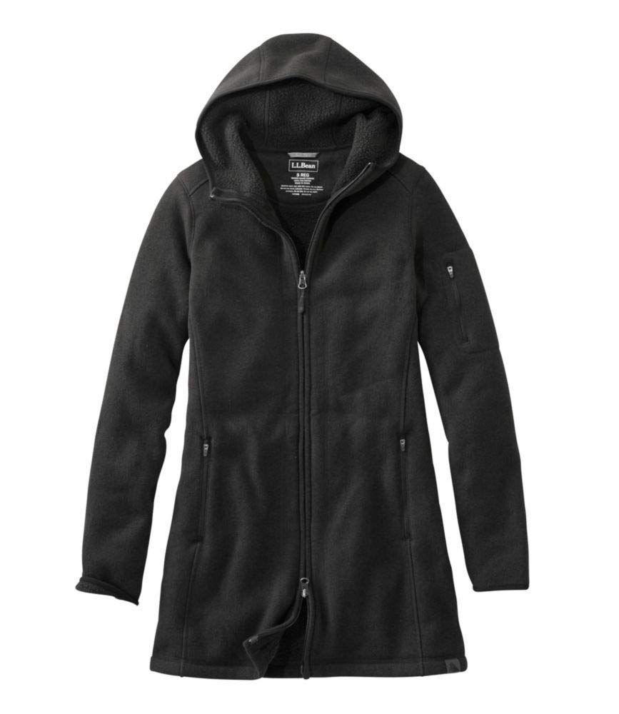 Size M_Color ブラック L.L.Bean エルエルビーン ウィメンズ エル エル ビーン セーター フリース コート 米国フィット レギュラー Mサイズ ブラック 0PPK910004