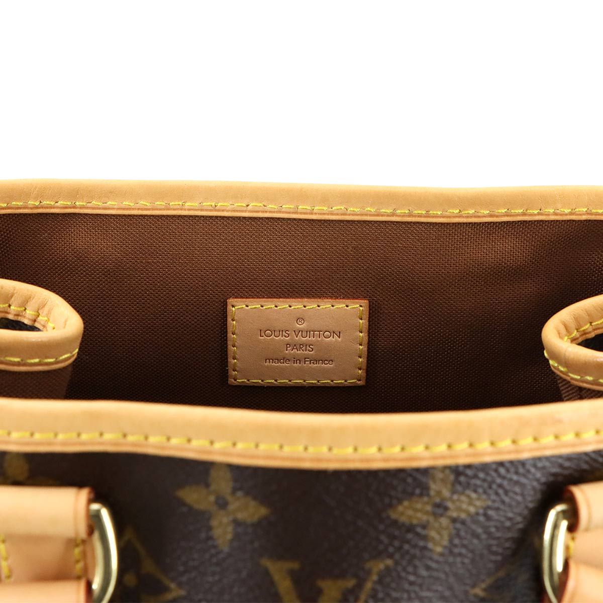 美品 ルイ ヴィトン LOUIS VUITTON モノグラム バティニョール ハンド