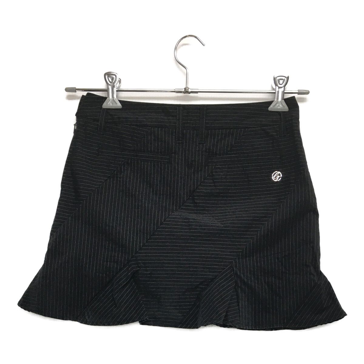 中古 レディース デサントゴルフ DESCENTE GOLF スカート S 黒