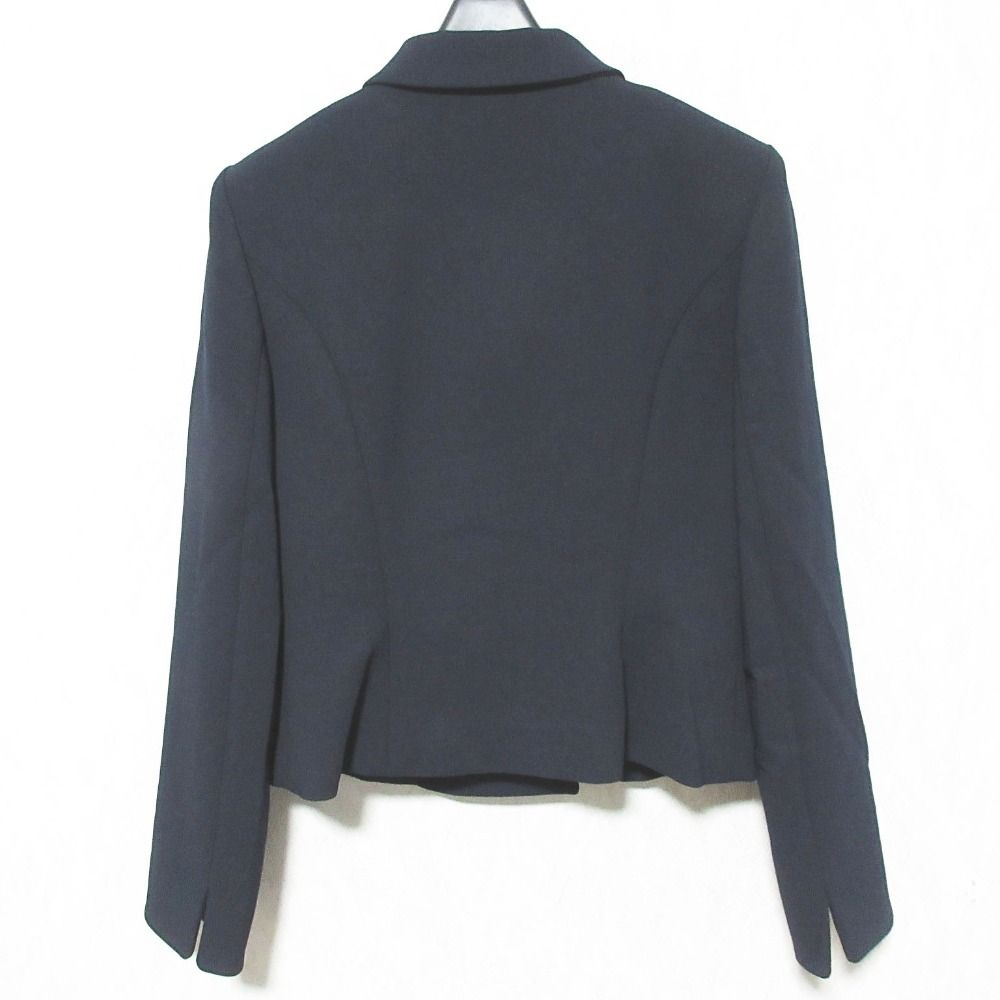 人気♡美品♡FOXEY フォクシー ダブルジップ テーラードジャケット ブラック 人気♡美品♡FOXEY フォクシー ダブルジップ テーラード