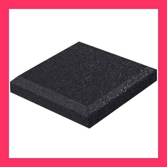 ISL ラバートレーニングマット 25mm 衝撃吸収モデル 50×50cm 5枚 Amazon | ISL ラバートレーニングマット ブラックxイエローチップ 25mm