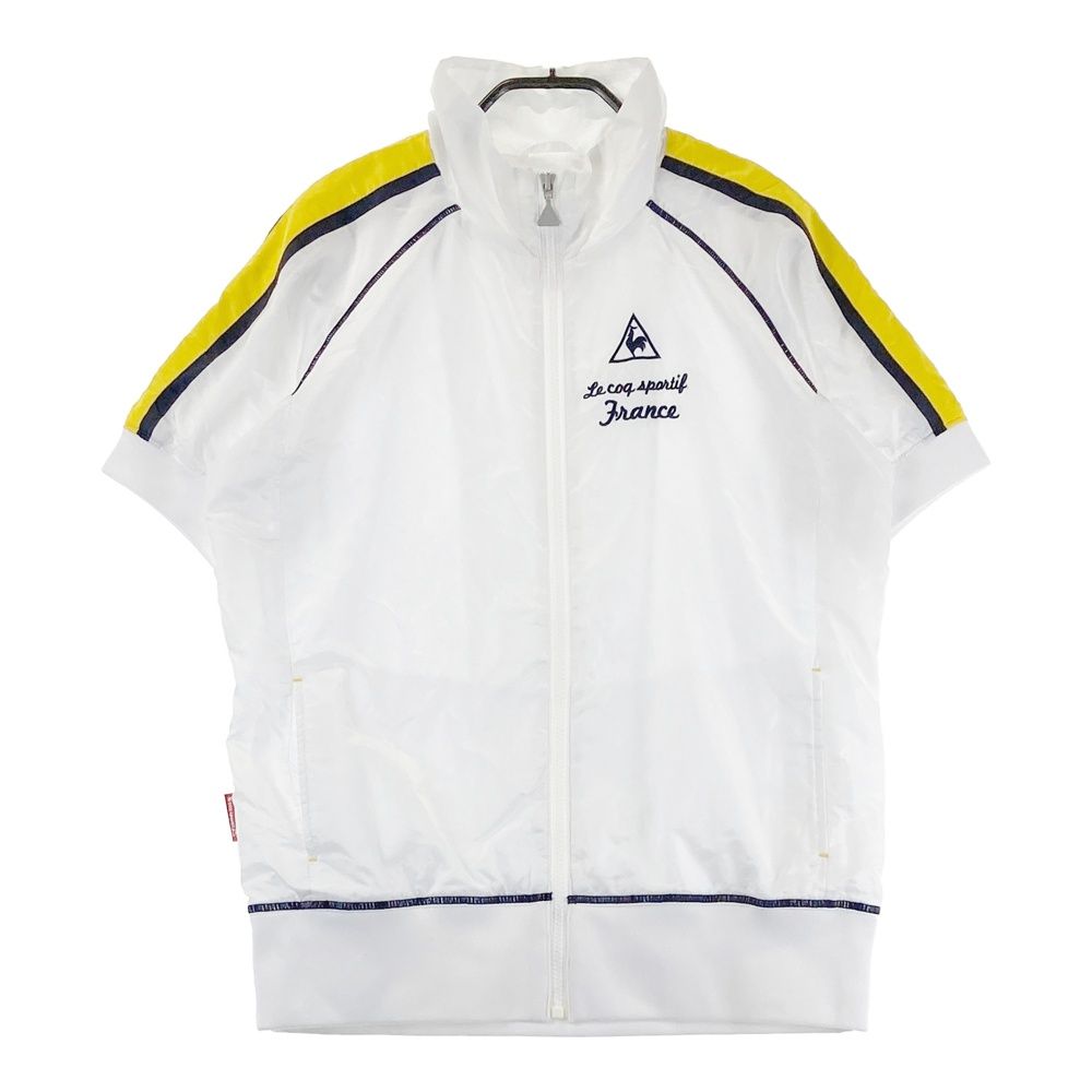 サイズ：LL LE COQ GOLF ルコックゴルフ 裏メッシュ半袖 ジップ