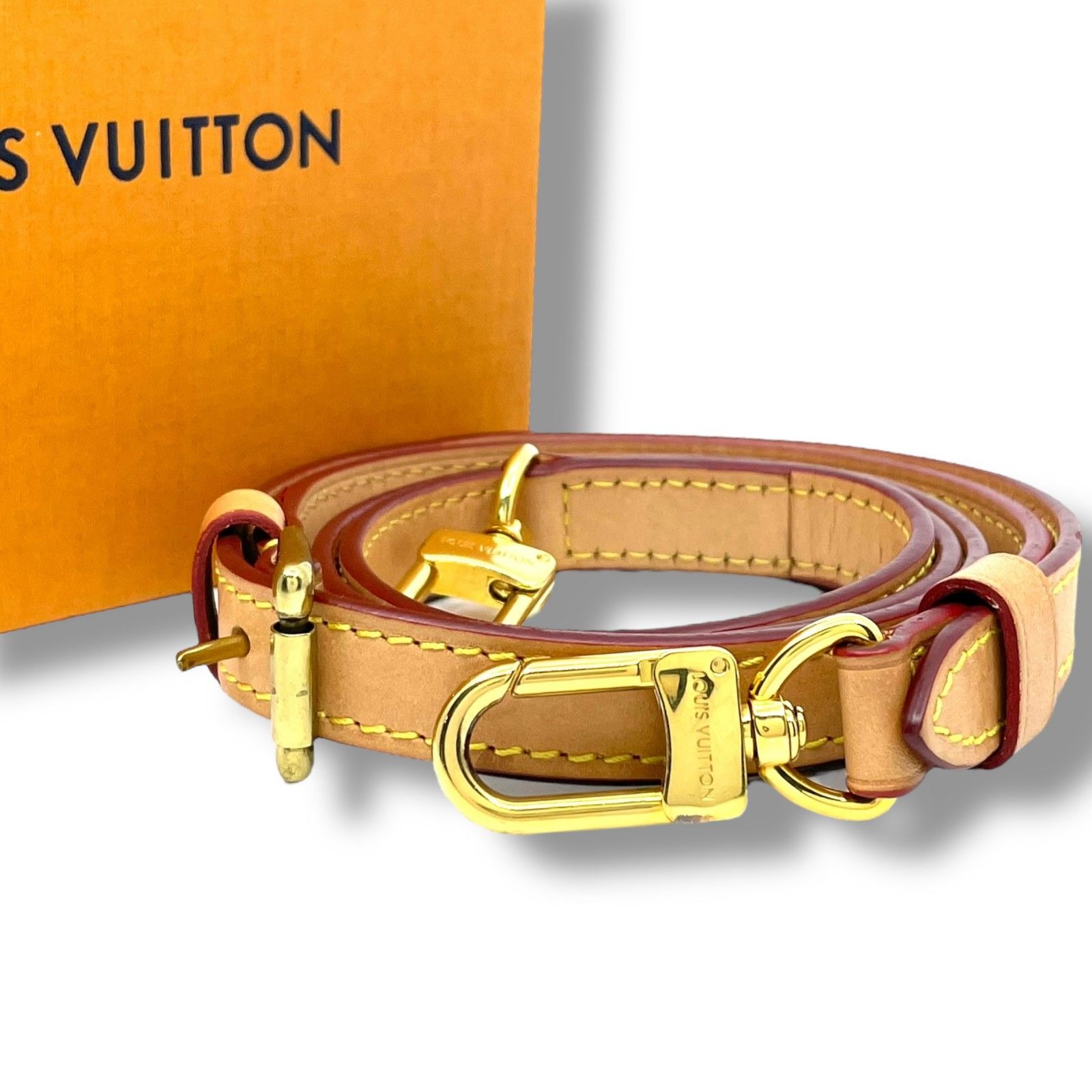 極美品 LOUIS VUITTON ルイ・ヴィトン ショルダーストラップ ヌメ革