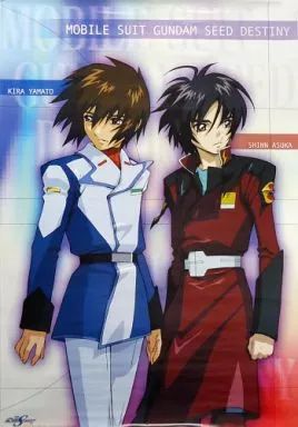 中古】ポスター（アニメ） B2ポスター キラ・ヤマト＆シン・アスカ